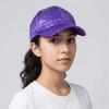Shiny Sun Cap Brilliant Glitter Peaked Cap Simple Sequins Baseball Cap  Decorated