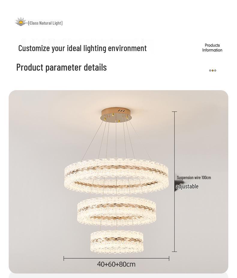 Modern Nordic Grand Round Italian Pendant Lamp for Bedroom and Dining Room