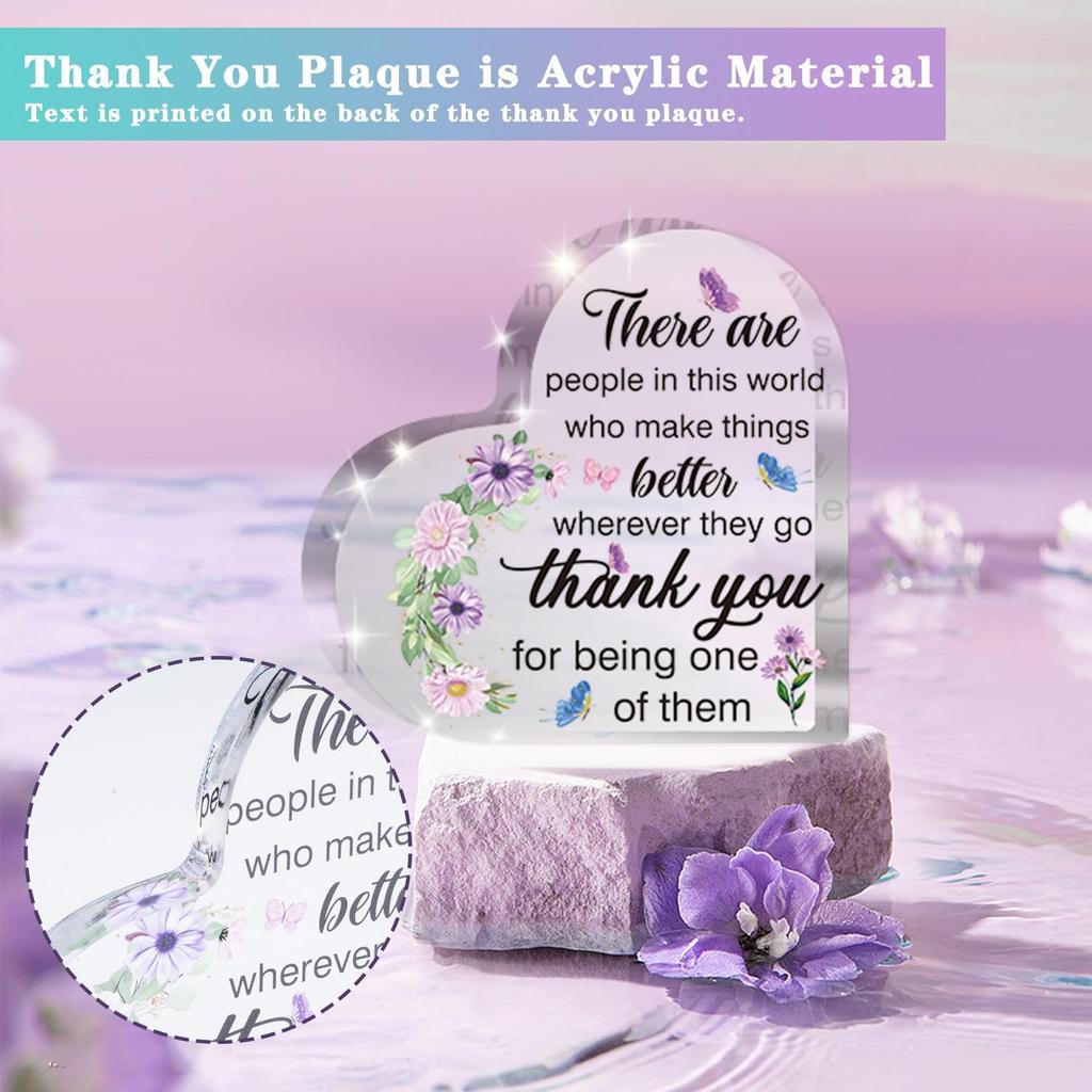 Thank You Gifts for Women, Appreciation Gifts for Coworkers, Teacher Gifts, Valentines Day Gifts for Her Female Nurse Mom Secretary Boss with Thank