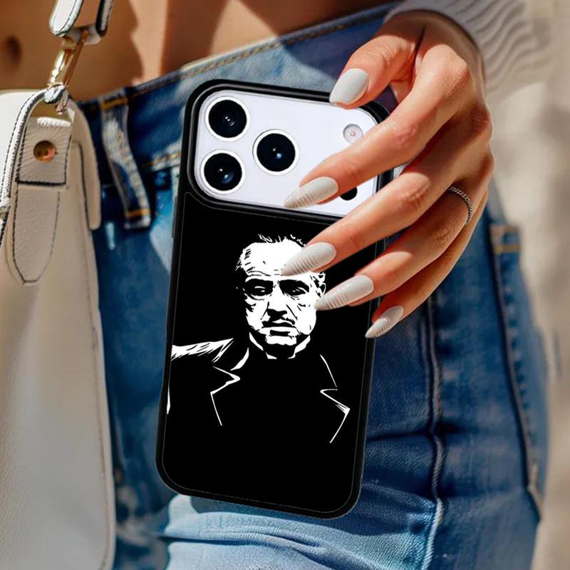 The Godfather Don Corleone Phone Case For iPhone 17 Air 14 15 13 12 Max Cover For Apple 16e 11 Pro Max Plus Coque