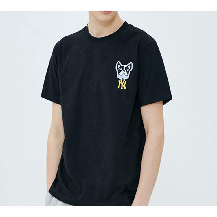 MLB New York Yankees T Shirts Unisex Black Crew Neck Moderate Straight Fit 31TSC1031-50L