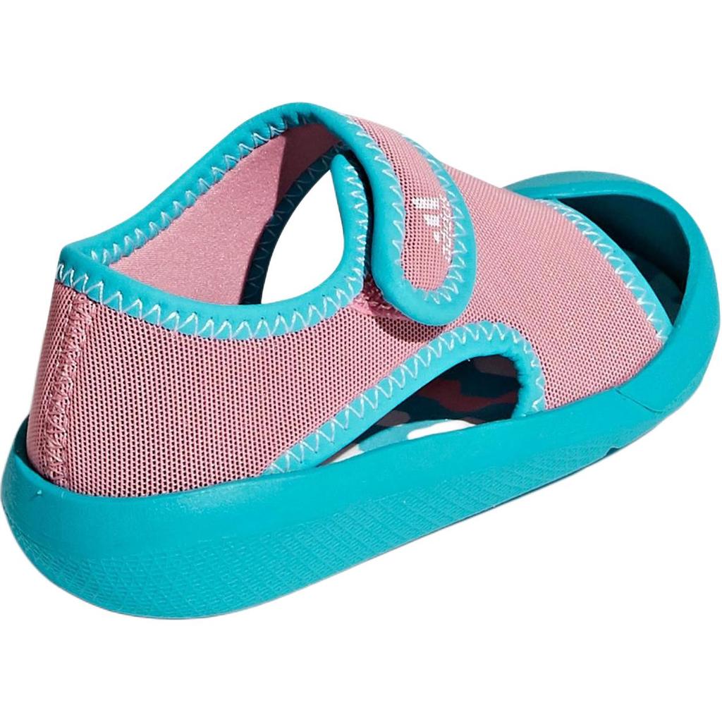 Adidas Sandalfun I Fashionable Versatile Non-Slip Durable Low-Top Walking Shoes Baby Shoes Pink BY2240