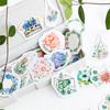 46 Pcs/Pack Kawaii Japanese Decoracion  Flower Stickers Scrapbooking Flakes Journal Cute Diary Stationery School Supplies