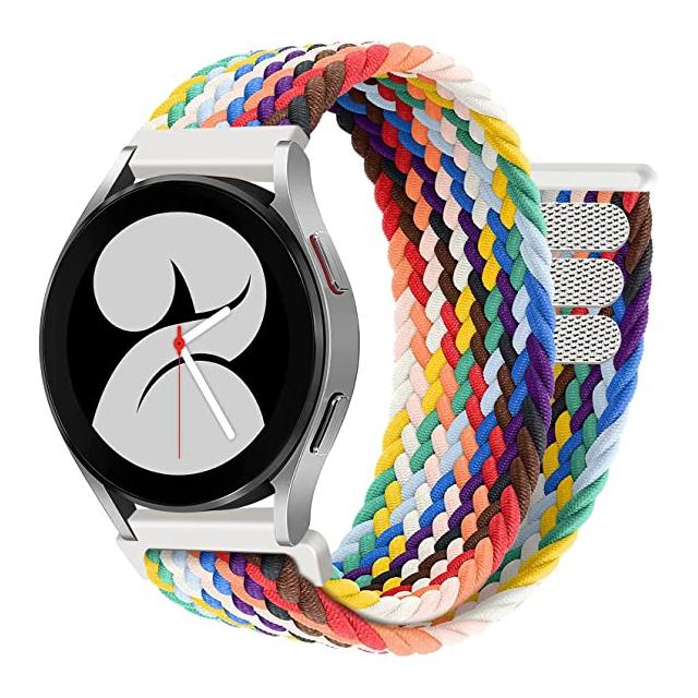 

Strap For Samsung Galaxy Watch 7/FE/4/5/6/Pro/classic/gear s3 44mm 20mm 22mm Braided Nylon bracelet correa HUAWEI GT 2e-3 4 Band 20mm watch strap