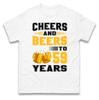 Cheers and Beers To 59 Years T Shirt - 59th Birthday Celebration Gift Unisex Top