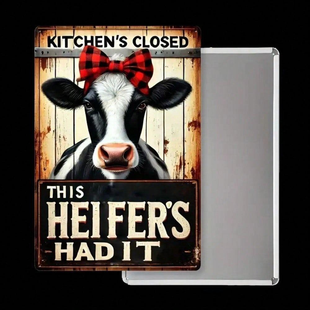 Vintage Metal Tin Sign Retro Wall Art Poster Home Decor