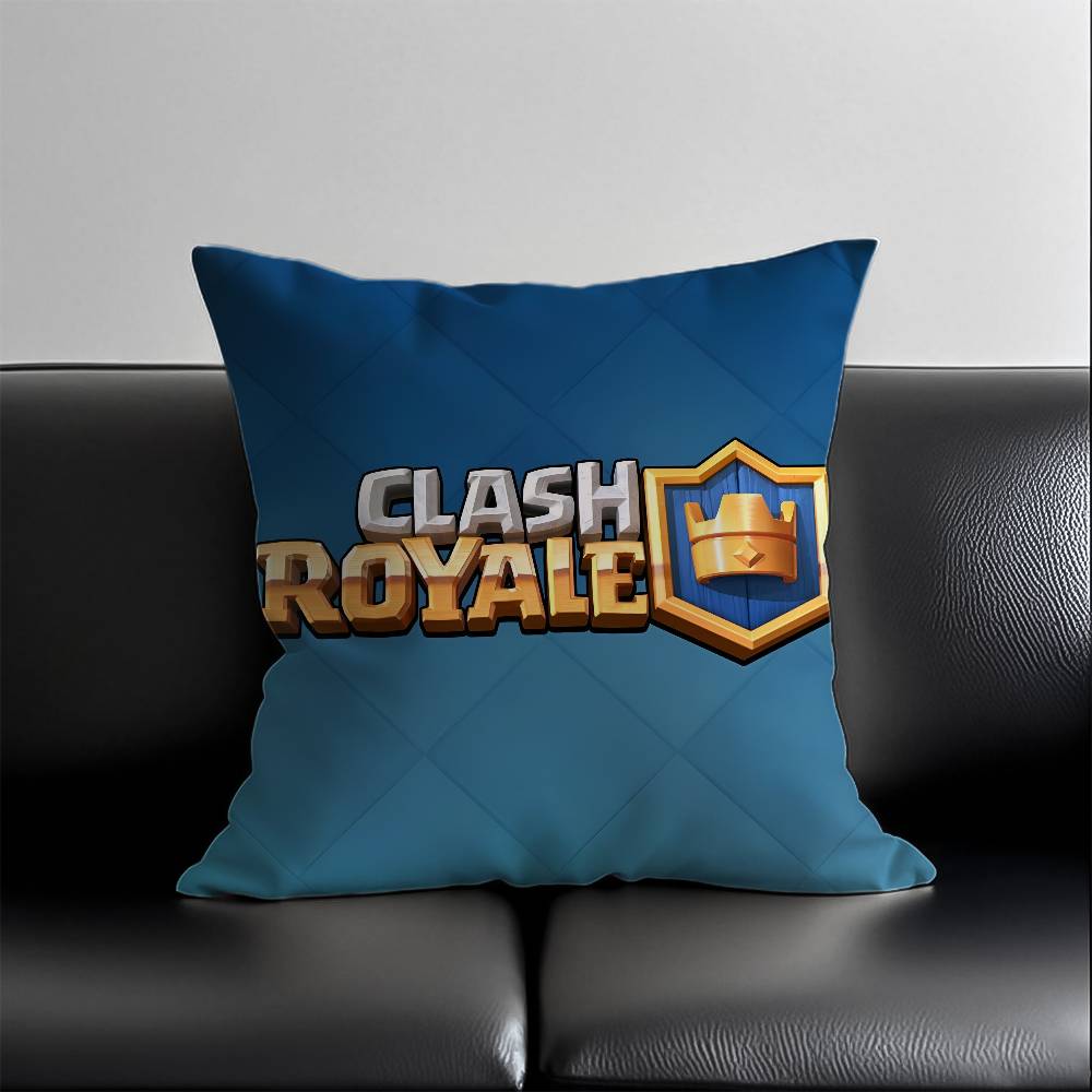 

Kwaii Game C-Clash RoSyale Pillow Case Pattern Printing Pillowcase Living Room Sofa Cushion Cover Bedroom Room Decor 40cmx40cm