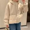 Cocoblack Wool Duck Down Hoody Padding 2 Colors