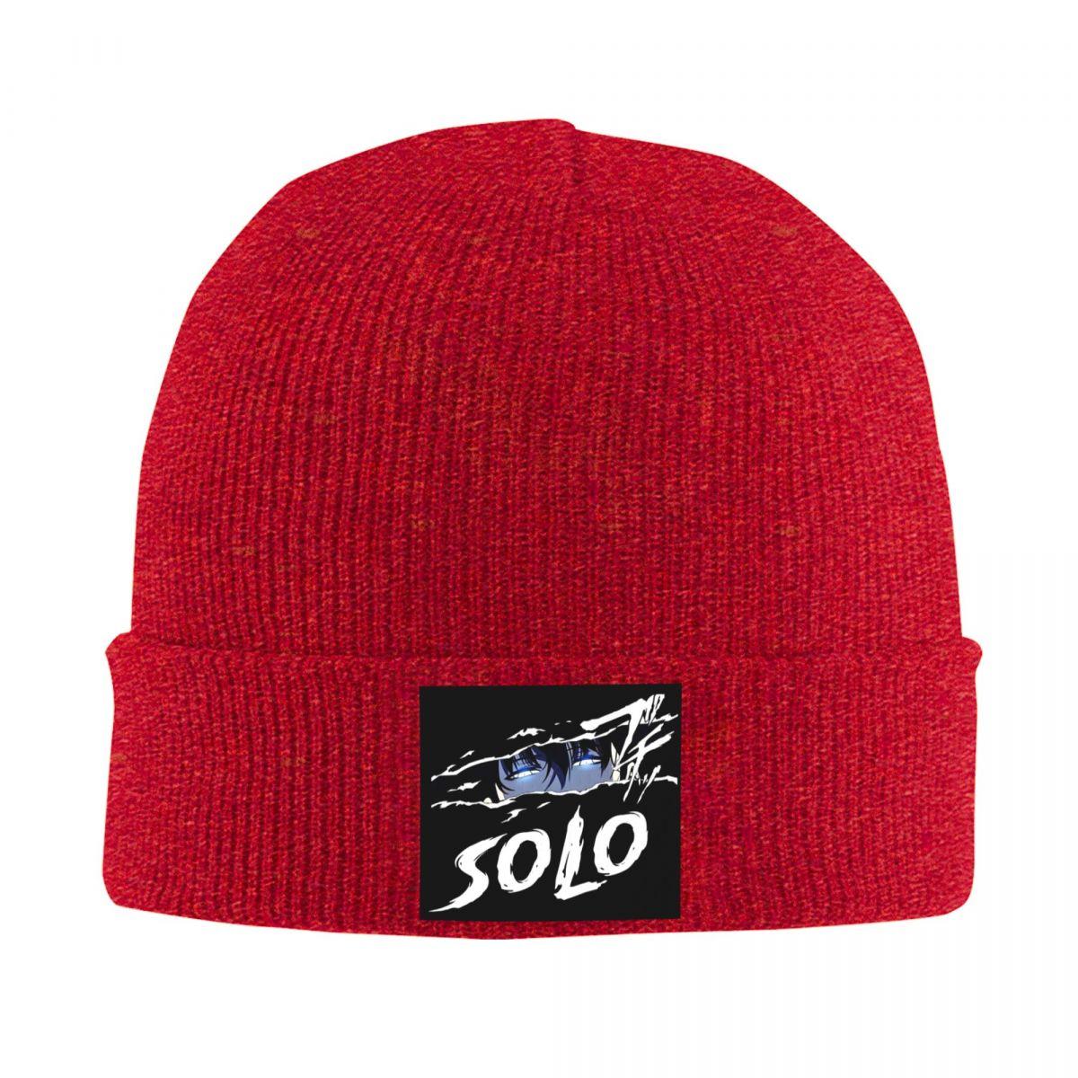 

Solo Levelings Anime Warm Knitted Cap Winter Knit Bonnet Hat Skullies Beanies Hip Hop Caps for Unisex One Size