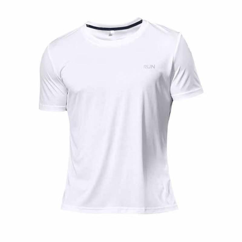 Men s Summer Quick-Dry Loose Fit Breathable Running T-Shirt Extra Small