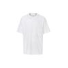 FW20 Basic Round Neck Short Sleeve Couple Style 'White' Men's 10021417-102