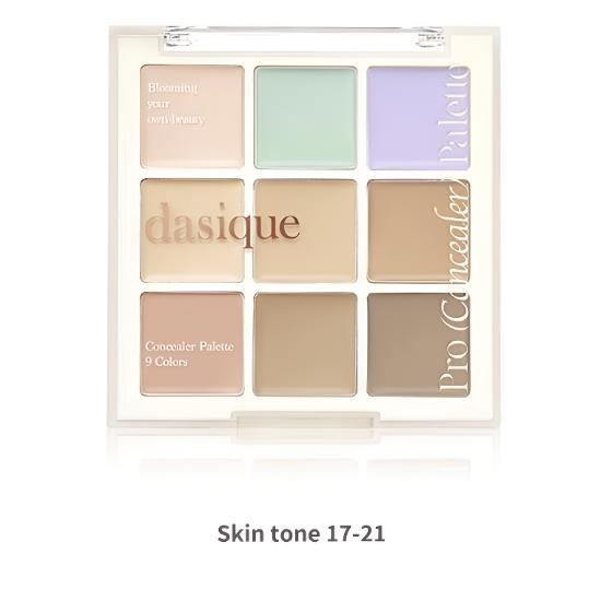 [Dasique] Pro Concealer Palette 2 Options/9 Colors