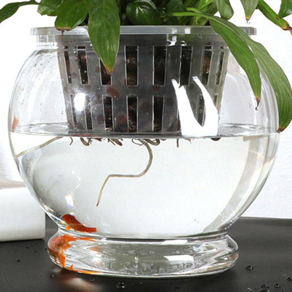 With Handle Hydroponic Planter Self Watering Soil Flower Pot Durable Lazy Plant Pot