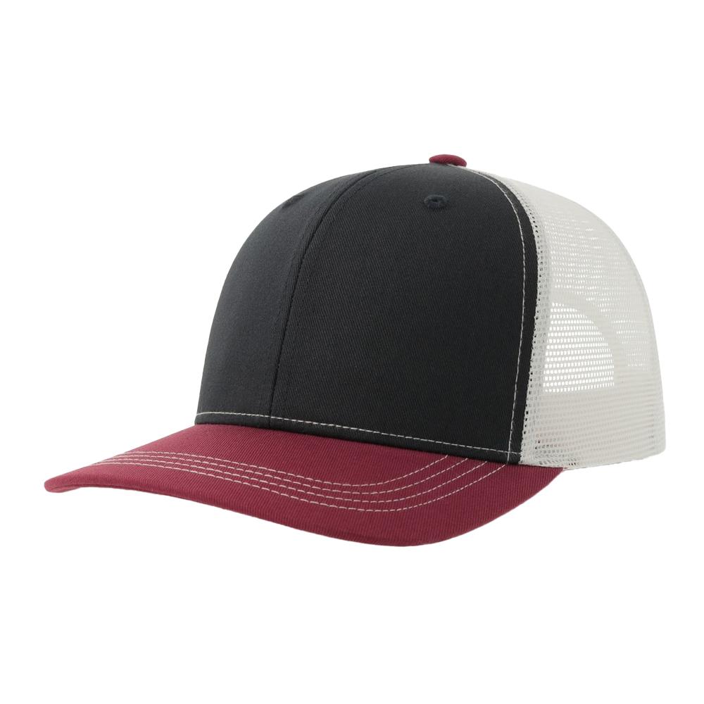 Atlantis Headwear Unisex Erwachsene Sonic-S 6-Panel Strukturierte Trucker-Kappe