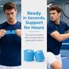 2PCS Shockproof Athletic Tape Breathable Underwrap Tape Flexible Foam Underwrap  Sports Training