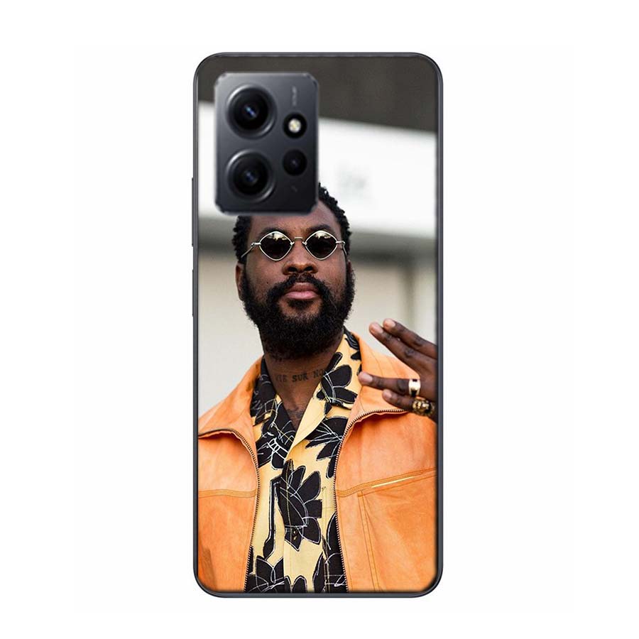 Damso Rapper Phone Case For Redmi 12 13C 12C 15C 9 10 10C Note 13 Pro Plus 14 15 Pro 9T 9C 9A TPU Soft Cover Clear Cell Cases Sh