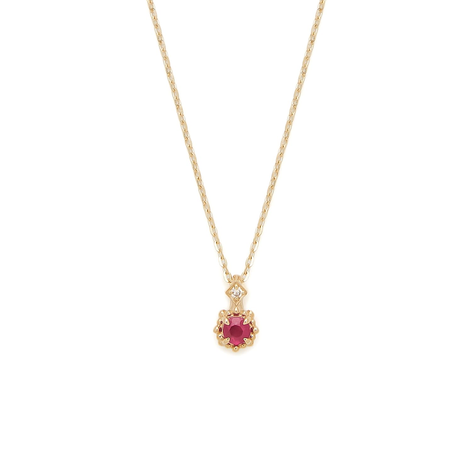 

K10 Ruby [Noges] Necklace 3023411606206999 рожевий