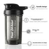Protein Powder Shaker Cup, Mixing Cup, Fitness Exercise Portable Water Cup, Portable Water Bottle, Large Capacity Cup