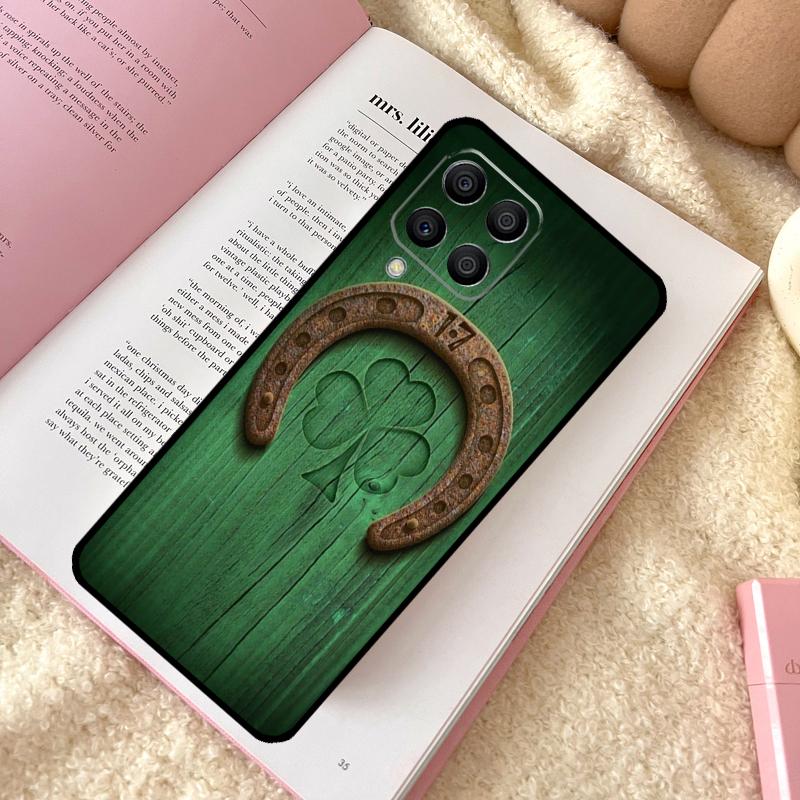 Ireland Shamrock Lucky Case For Samsung Galaxy M21 M12 M13 M14 M15 M06 M16 M36 M56 M31 M53 M32 M52 M35 M55 M34 M54