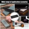 10 Pieces Sharpening Stone Pads 8.66X3.54 Inch Knife Sharpening Stand Sharpening Stone Holder Non-slip Sharpening Pads