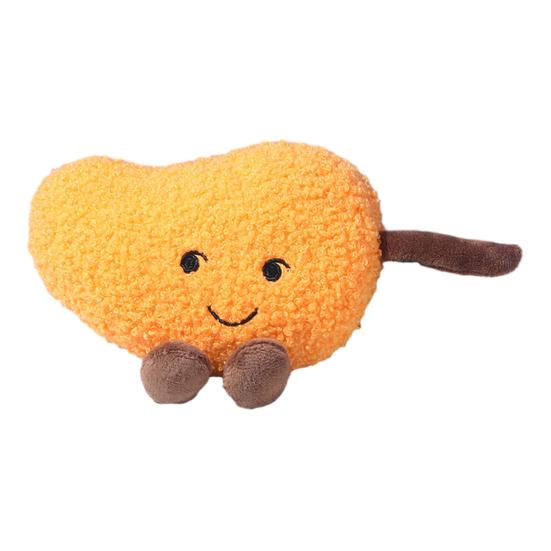 Fruit Dog Toy Bite Resistant Squeaky Chew Avocado Mango Watermelon Pineapple Plushie Mango