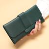 Women Wallets Drawstring Minimalist Long Wallet - Clutch Purse, Coin Pouch & Card Holder