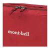 MONTBELL Portable Storage Sports Nylon Toiletry Bag Medium Unisex Couple Red