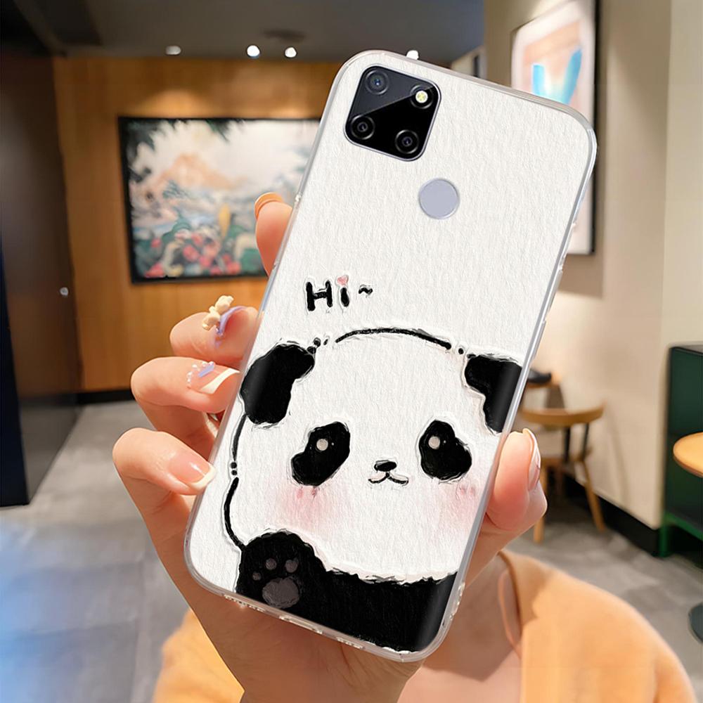 Case For Realme C25 C25s Coque Cute Cartoon Painted Soft Silicone Cover For OPPO Realme C25S C25 Cases Bumper RMX3195 RMX3197