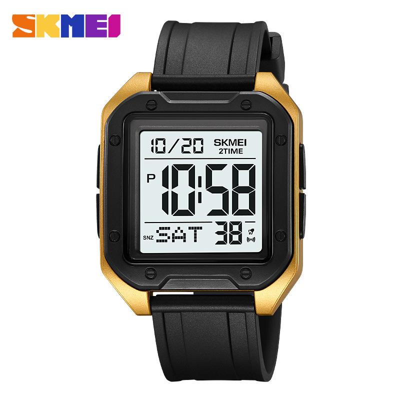 

Новые электронные часы для путешествий водонепроницаемые мужские и женские студенческие часы простой будильник однострочный дисплей маленькие квадратные часы