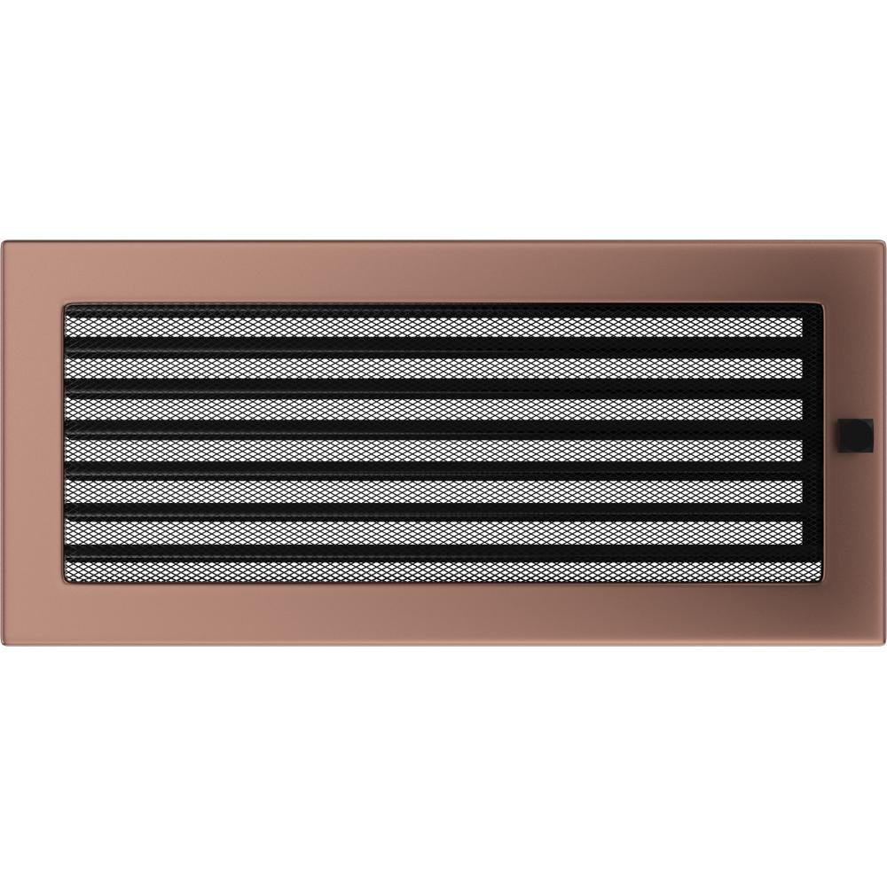 Vent Cover 17x37 galvanic copper with blinds
