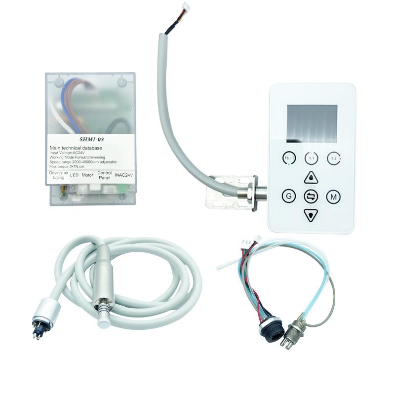 

Стоматологическое оборудование Встроенный электрический бесщеточный светодиодный микромотор Стоматология E-Type Микромотор для стоматологической установки 4 Hole