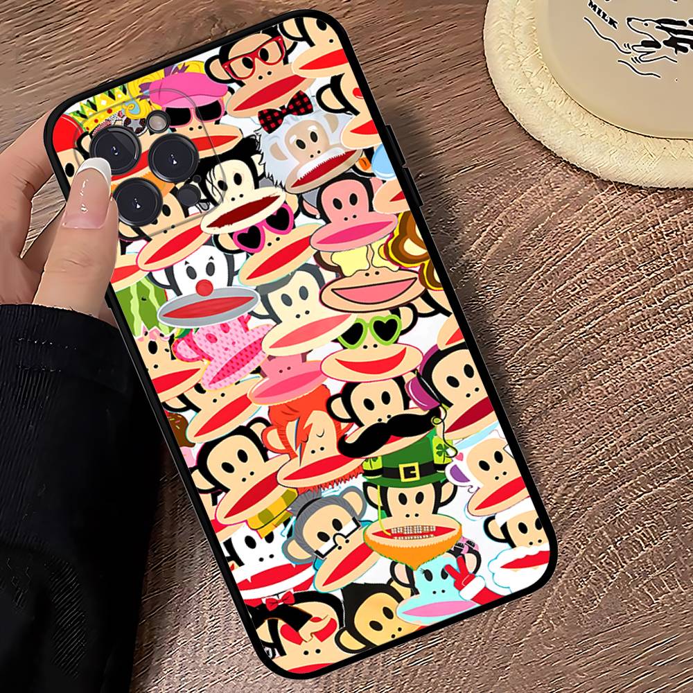 

Classic P-Paul F-Frank Logo Phone Case For Iphone 17 Air 16 15 14 13 12 11 Pro Max 16 15 14 Plus TPU Soft Case iPhone 15 pro