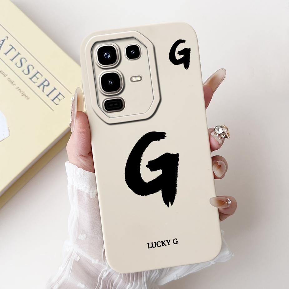 For Infinix Note 50 4G Case X6858 Cute Lucky Letters Cover Soft TPU Phone Case For Infinix Note 50 Pro Plus 50X 5G Note50 Fundas