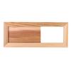 Cedar Wood Ventilation Grille for Sauna and   Room Ventilation, Made of High Quality Cedar Wood, No Odor, Non-Toxic,