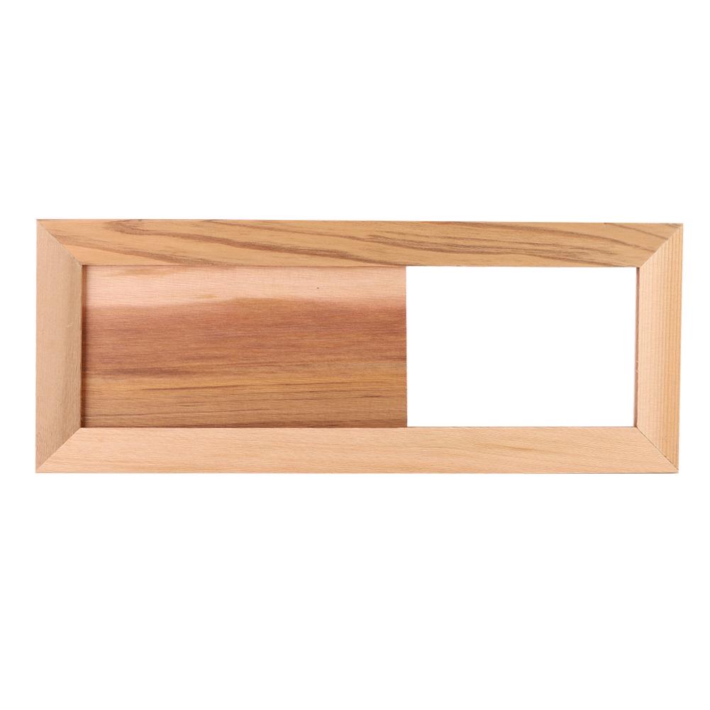 Cedar Wood Ventilation Grille for Sauna and   Room Ventilation, Made of High Quality Cedar Wood, No Odor, Non-Toxic,