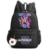 Anime Cartoon K-Pop Demon Hunters Printed Backpack for Teenger Children Student Schoolbag Girl Kid Gift Women Large Capacity Waterproof Travel Bag