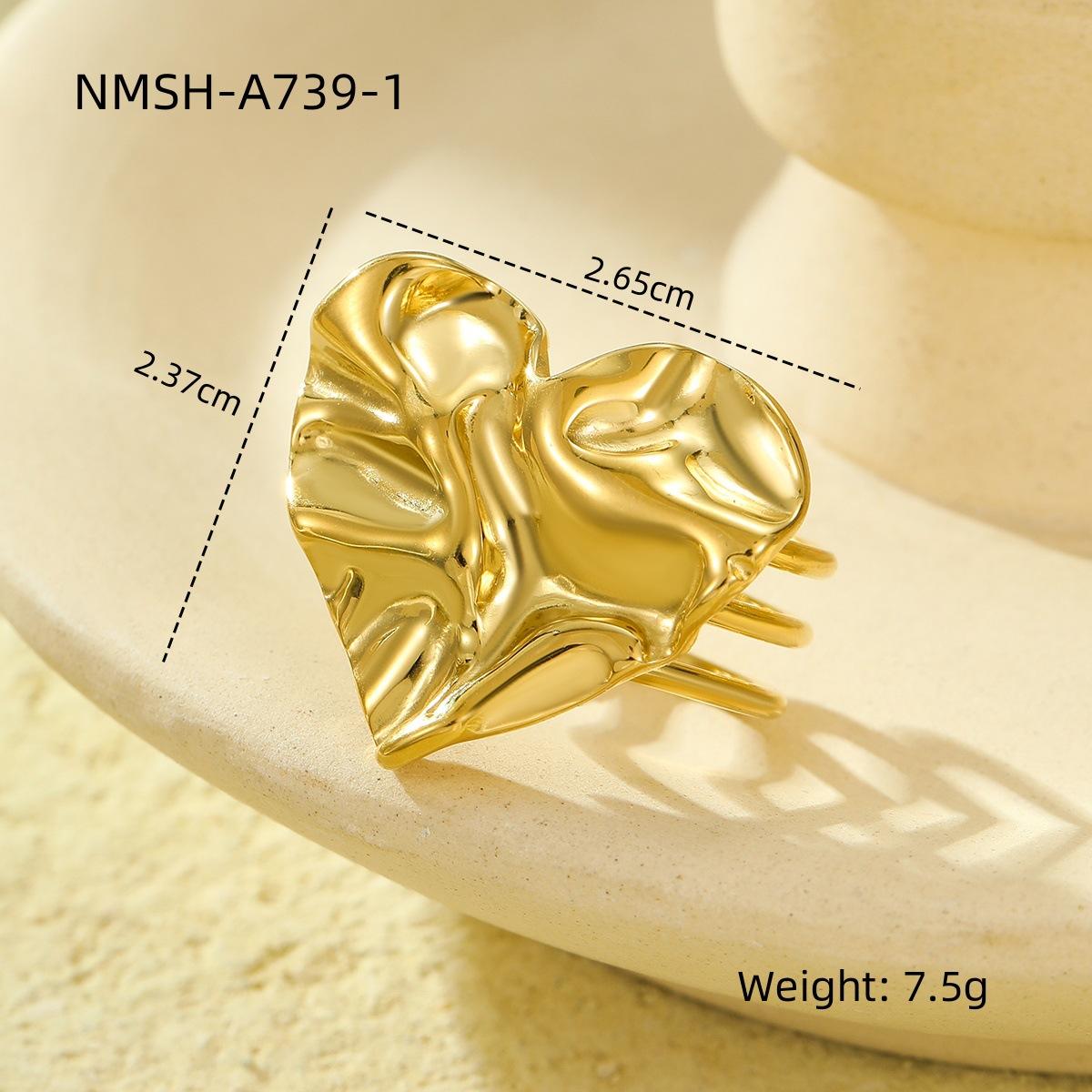 GEMCHIC Women s Heart Shaped Scarf Ring Holder Titanium Steel Adjustable Scarf Buckle Fashion Jewelry