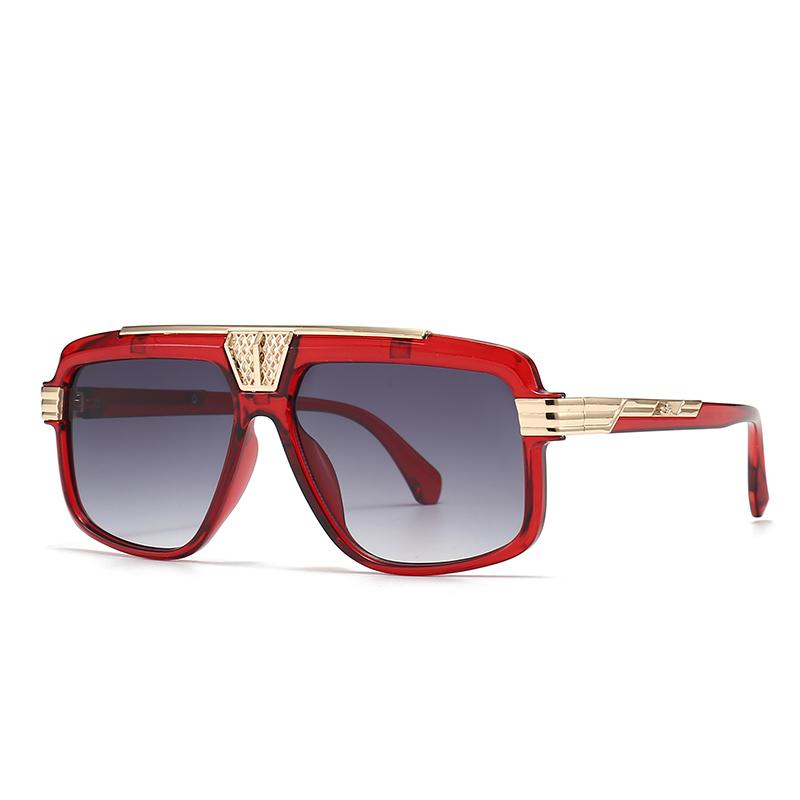 New Classic Aviator Sunglasses Cross-Border Trendy Eye-Catching Design Lh119