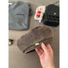 Retro Corduroy Beret Hat for Women Autumn New Style Versatile Face Showing Little Painter Hat