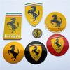 Metal Thin Aluminum Sticker Nameplate Decoration Car Sticker Personalized Modified Hub Cover Label For Ferrari F1 F8 F80 SF90 WM2