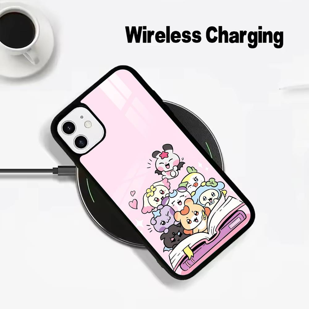 Cute-A-N-I-T-E-E-Z For IPhone17 16 15 14 13 12 11 Plus Pro Max Plus Wireless Charger Phone Case