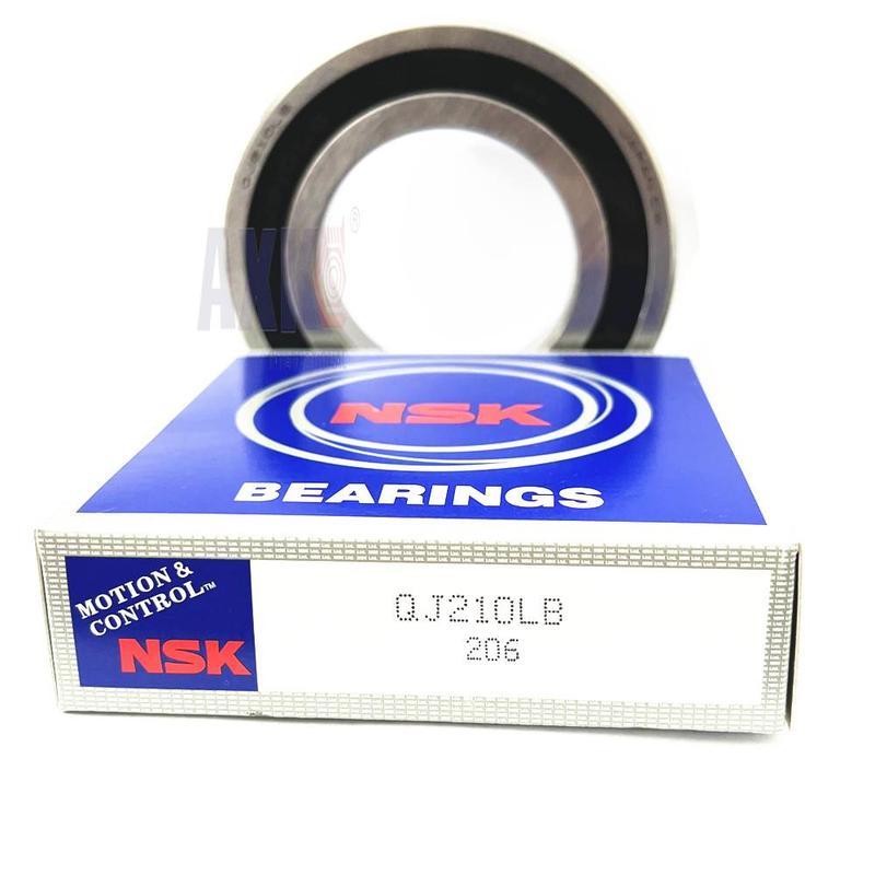 NSK QJ210LB QJ210 Bearing 50x90x20 Mm Auto Bearing Automotive Direction Bearings Steering Pin Bearings 50*90*20 Mm 50X90X20