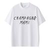 Rapper Drake Champagne Mami T Shirts Fashion Hip Hop Awesome Men Women T-shirt 100% Cotton Oversized T Shirt Gifts