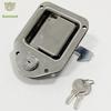 GL-12111 Stainless Paddle Latch Lock Flush Tool Box Lock Tear Drop Latch