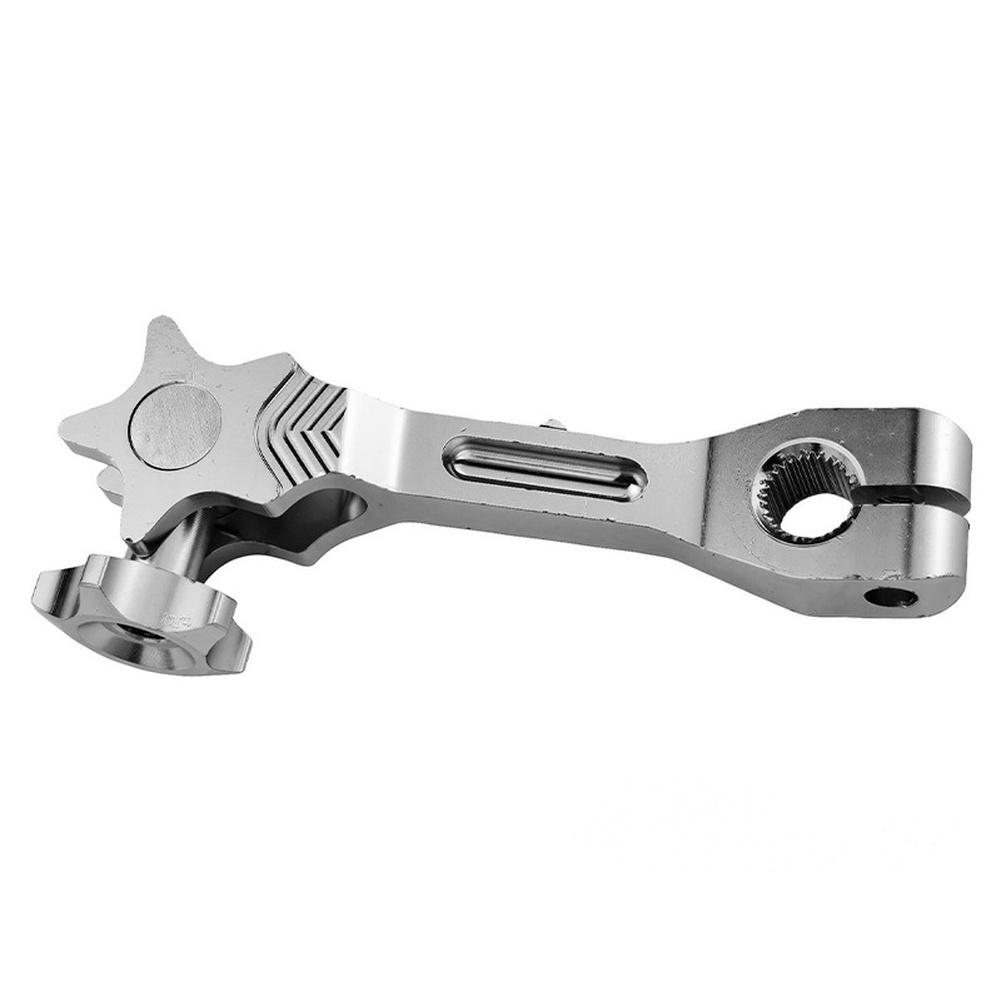Motorrad-Bremshebel Ersatzteil mit ergonomischem Design und Aluminiumkonstruktion für zuverlässige Bremsleistung