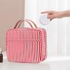 Compact Travel Makeup Cosmetic Bag, Waterproof Dry and Wet Large Capacity Toiletry Bag for Bathing