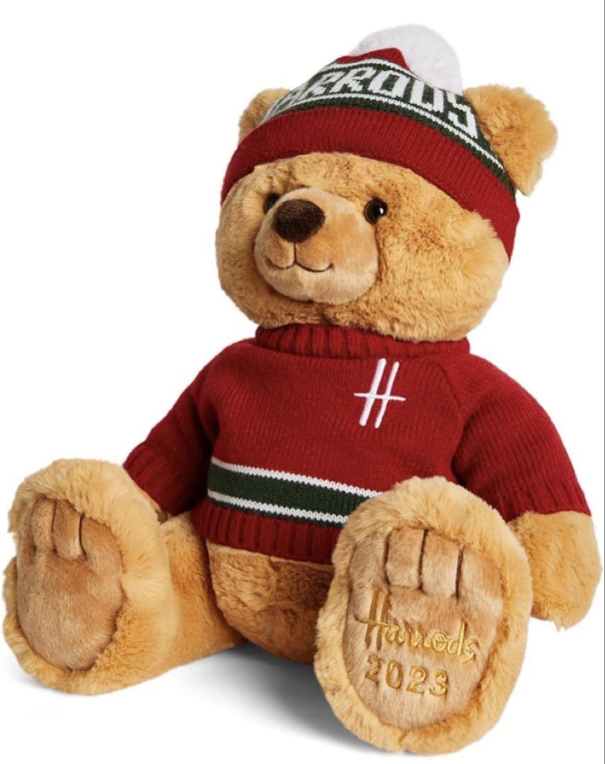 

[USED] Harrods Christmas Bear 2023 Teddy Bear 36cm