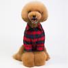 New Pet Clothes Dog Plaid Lining Two Legs Teddy Bommy French Bucket Shirt Clothing British Style Dog Shirt