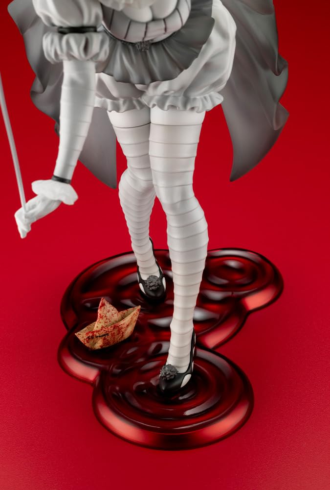 KOTOBUKIYA When you see HORROR Bishoujo Pennywise Monochrome scale PVC painted finished figure IT/It "it", it's over. (2017) Ver. 1/7