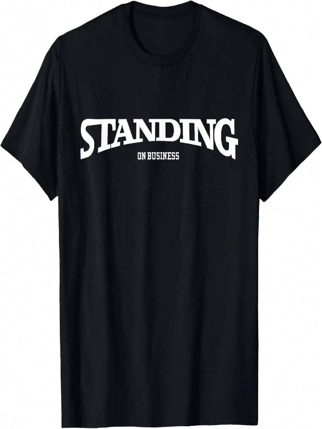 Standing On Business Meme Graphic T-Shirt S разноцветный